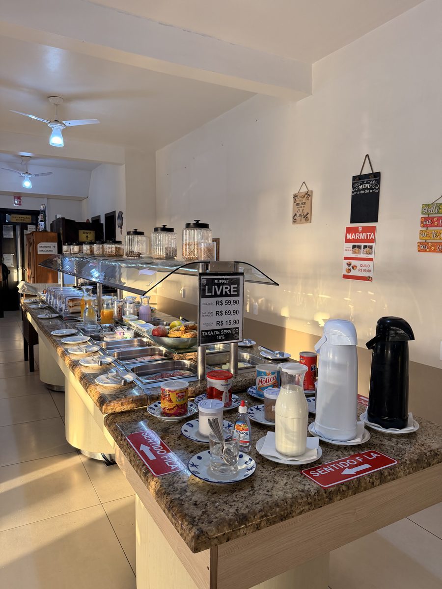 Buffet de café da manhã do Hotel Pérola — foto 4
