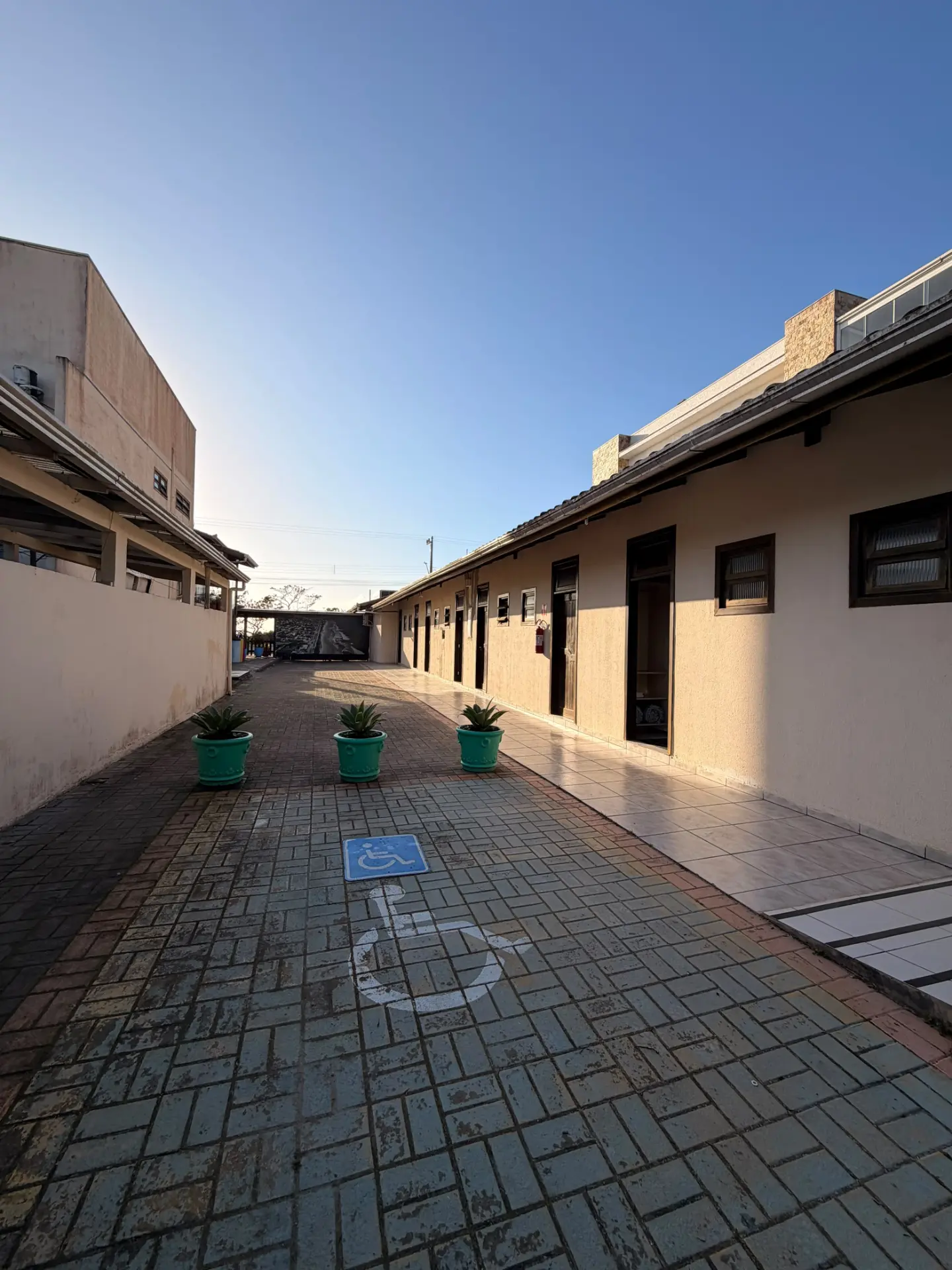 Detalhe de Apartamento Térreo Pousada